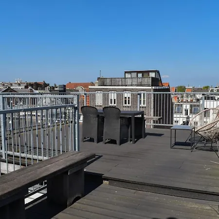 בית נופש New Roof Terrace In Jordaan Area אמסטרדם