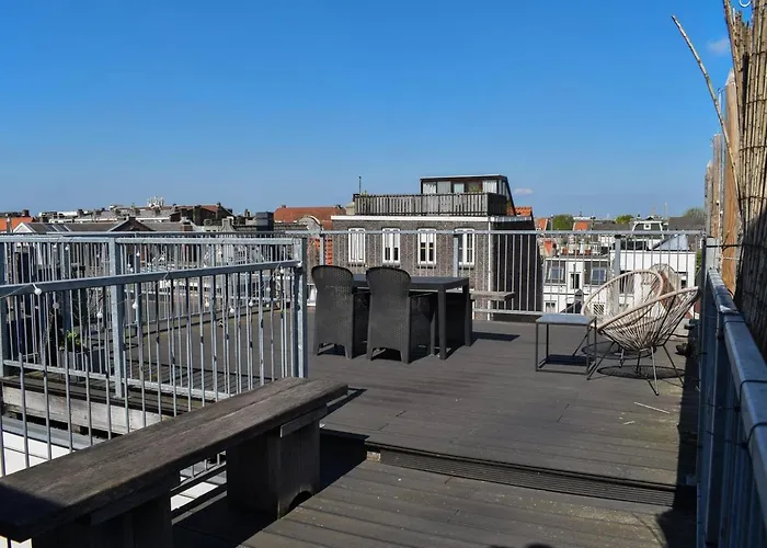 בית נופש New Roof Terrace In Jordaan Area אמסטרדם
